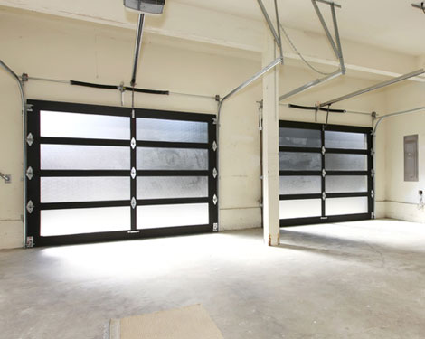 Glass garage door Palm Beach County